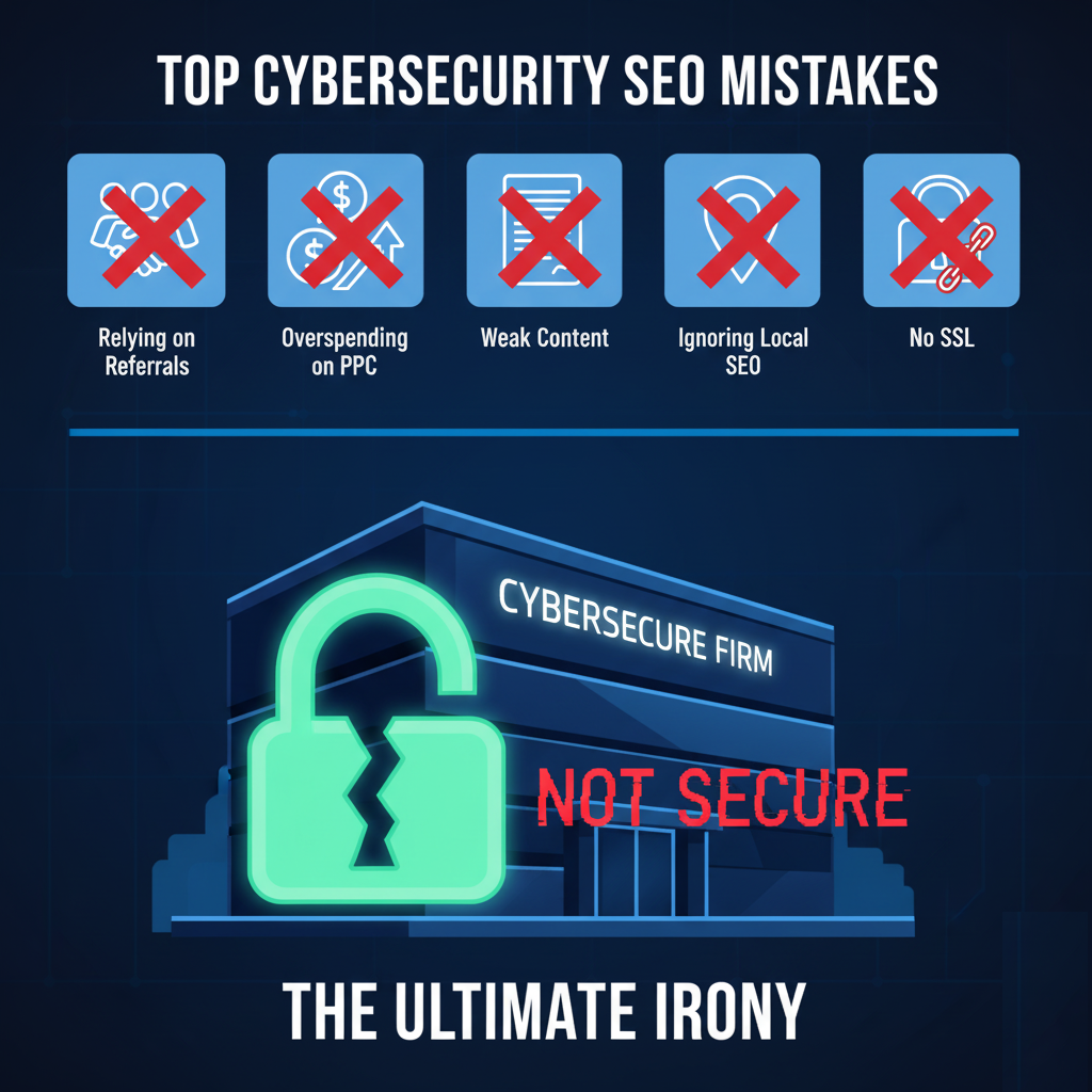 Common Mistakes Cybersecurity Companiesm